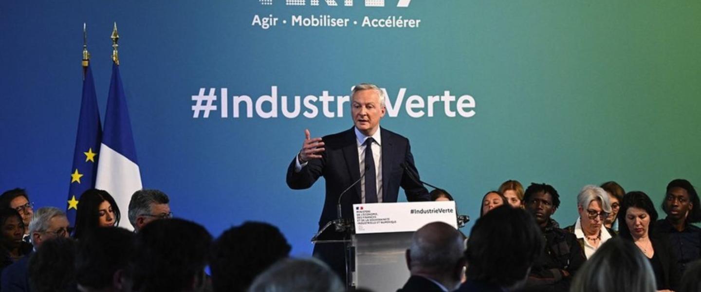 Le Gouvernement ambitionne de devenir la 1ère économie verte d’Europe en 2040