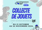 Collecte de jouets - Du 21 Octobre au 22 Novembre 2024 - Au profit des enfants défavorisés