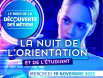 La Nuit de l'Orientation de l'Étudiant, le mercredi 19 novembre 2025